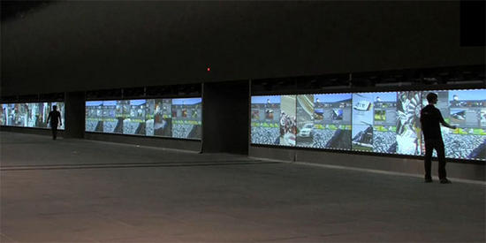 Ring°Wall @ Nurburgring Race Track | World's Largest Multi-Touch Wall